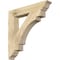 Ekena Millwork Merced Traditional Rough Sawn Bracket, Douglas Fir, 4"W x 26"D x 26"H BKT04X26X26MRC01RDF - alternate 1